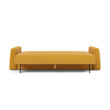 Load image into Gallery viewer, Cone Sleeper Sofa bed front view - 536 Bouclé Ochre