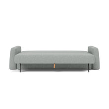 Load image into Gallery viewer, Cone Sleeper Sofa bed front view - 538 Melange Light Grey