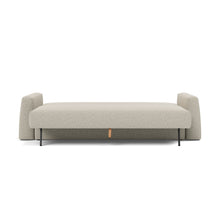 Load image into Gallery viewer, Cone Sleeper Sofa bed front view - 539 Bouclé Beige