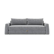 Load image into Gallery viewer, Cone Sleeper Sofa front view - 565 Twist Granite