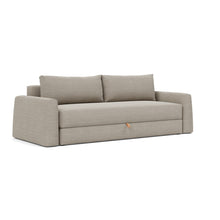 Load image into Gallery viewer, Cone Sleeper Sofa 3/4 sofa view - 579 Kenya Gravel