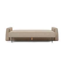 Load image into Gallery viewer, Cone Sleeper Sofa bed front view - 587 Phobos Mocha