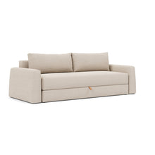 Load image into Gallery viewer, Cone Sleeper Sofa 3/4 sofa view - 612 Blida Sand Grey