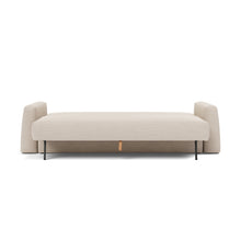 Load image into Gallery viewer, Cone Sleeper Sofa bed front view - 612 Blida Sand Grey