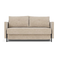Load image into Gallery viewer, Innovation Living Neah Full Sleeper Sofa with Standard Arms - Adario Basmati - sofa front