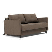 Load image into Gallery viewer, Innovation Living Neah Full Sleeper Sofa with Standard Arms - Adario Basmati - sofa front