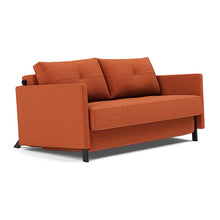 Load image into Gallery viewer, Innovation Living Neah Full Sleeper Sofa with Standard Arms - Adario Basmati - sofa front