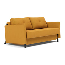 Load image into Gallery viewer, Innovation Living Neah Full Sleeper Sofa with Standard Arms - Adario Basmati - sofa front