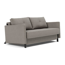 Load image into Gallery viewer, Innovation Living Neah Full Sleeper Sofa with Standard Arms - Adario Basmati - sofa front