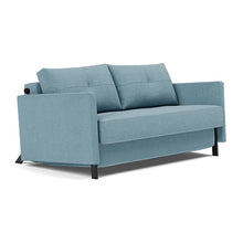 Load image into Gallery viewer, Innovation Living Neah Full Sleeper Sofa with Standard Arms - Adario Basmati - sofa front
