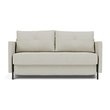 Load image into Gallery viewer, Innovation Living Neah Full Sleeper Sofa with Standard Arms - Adario Basmati - sofa front