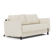 Load image into Gallery viewer, Innovation Living Neah Full Sleeper Sofa with Standard Arms - Adario Basmati - sofa front