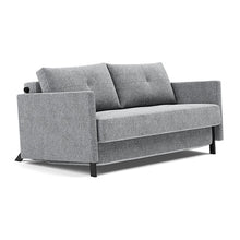 Load image into Gallery viewer, Innovation Living Neah Full Sleeper Sofa with Standard Arms - Adario Basmati - sofa front