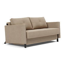 Load image into Gallery viewer, Innovation Living Neah Full Sleeper Sofa with Standard Arms - Adario Basmati - sofa front