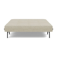 Load image into Gallery viewer, Cubed Full Sleeper Sofa with Chrome Legs, 366 Halifax Antique, bed front