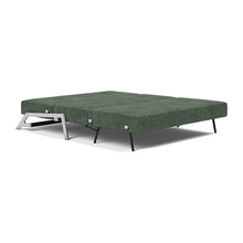 Load image into Gallery viewer, Cubed Queen Sleeper Sofa with Chrome Legs