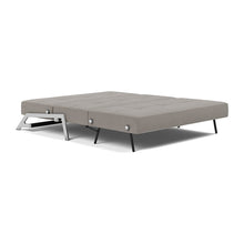 Load image into Gallery viewer, Cubed Queen Sleeper Sofa with Chrome Legs