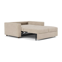 Load image into Gallery viewer, Innovation Living Neah Full Sleeper Sofa with Standard Arms - Adario Taupe - bed 3 4