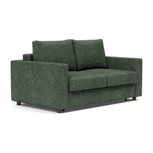 Load image into Gallery viewer, Innovation Living Neah Full Sleeper Sofa with Standard Arms - Avella Pine Green - sofa 3 4