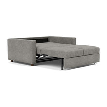 Load image into Gallery viewer, Innovation Living Neah Full Sleeper Sofa with Standard Arms - Avella Warm Grey - bed 3 4