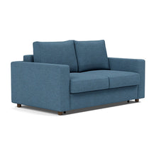 Load image into Gallery viewer, Innovation Living Neah Full Sleeper Sofa with Standard Arms - Weda Blue - sofa 3 4