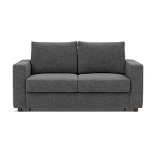 Load image into Gallery viewer, Innovation Living Neah Full Sleeper Sofa with Standard Arms - Taura Deep Grey - sofa front