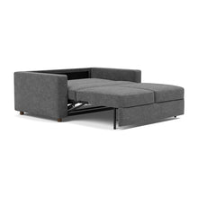 Load image into Gallery viewer, Innovation Living Neah Full Sleeper Sofa with Standard Arms - Taura Deep Grey - bed 3 4