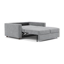 Load image into Gallery viewer, Innovation Living Neah Full Sleeper Sofa with Standard Arms - Taura Slate Grey - bed 3 4