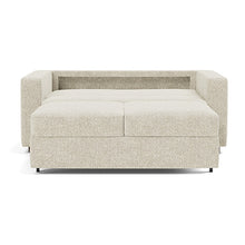 Load image into Gallery viewer, Innovation Living Neah Full Sleeper Sofa with Standard Arms - Taura Off White - bed front