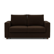 Load image into Gallery viewer, Innovation Living Neah Full Sleeper Sofa with Standard Arms - Taura Chocco - sofa front