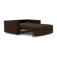 Load image into Gallery viewer, Innovation Living Neah Full Sleeper Sofa with Standard Arms - Taura Chocco - bed 3 4