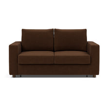 Load image into Gallery viewer, Innovation Living Neah Full Sleeper Sofa with Standard Arms - Taura Cappuccino - sofa front