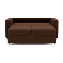 Load image into Gallery viewer, Innovation Living Neah Full Sleeper Sofa with Standard Arms - Taura Cappuccino - bed front
