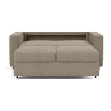 Load image into Gallery viewer, Innovation Living Neah Full Sleeper Sofa with Standard Arms - Halifax Wicker - bed front
