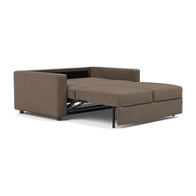 Load image into Gallery viewer, Innovation Living Neah Full Sleeper Sofa with Standard Arms - Esina Cedar Brown - bed 3 4