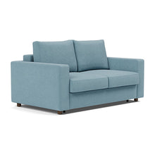 Load image into Gallery viewer, Innovation Living Neah Full Sleeper Sofa with Standard Arms - Mixed Dance Light Blue - sofa 3 4