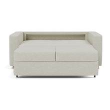 Load image into Gallery viewer, Innovation Living Neah Full Sleeper Sofa with Standard Arms - Mixed Dance Natural - bed front