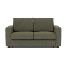 Load image into Gallery viewer, Innovation Living Neah Full Sleeper Sofa with Standard Arms - Boucle Forest Green - sofa front