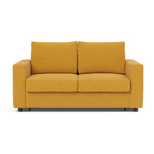 Load image into Gallery viewer, Innovation Living Neah Full Sleeper Sofa with Standard Arms - Boucle Ochre - sofa front