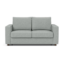 Load image into Gallery viewer, Innovation Living Neah Full Sleeper Sofa with Standard Arms - Melange Light Grey - sofa front