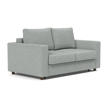 Load image into Gallery viewer, Innovation Living Neah Full Sleeper Sofa with Standard Arms - Melange Light Grey - sofa 3 4