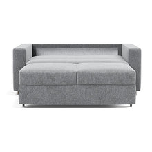 Load image into Gallery viewer, Innovation Living Neah Full Sleeper Sofa with Standard Arms - Twist Granite - bed front