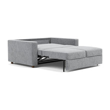 Load image into Gallery viewer, Innovation Living Neah Full Sleeper Sofa with Standard Arms - Twist Granite - bed 3 4
