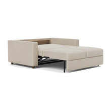 Load image into Gallery viewer, Innovation Living Neah Full Sleeper Sofa with Standard Arms - Phobos Latte - bed 3 4