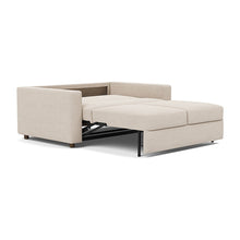 Load image into Gallery viewer, Innovation Living Neah Full Sleeper Sofa with Standard Arms - Blida Sand Grey - bed 3 4
