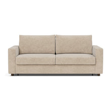 Load image into Gallery viewer, Innovation Living Neah King Sleeper Sofa Standard Arms - Adario Taupe - 01-sofa-front