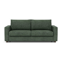 Load image into Gallery viewer, Innovation Living Neah King Sleeper Sofa Standard Arms - Avella Pine Green - 01-sofa-front