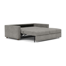 Load image into Gallery viewer, Innovation Living Neah King Sleeper Sofa Standard Arms - Avella Warm Grey - 04-bed-3-4