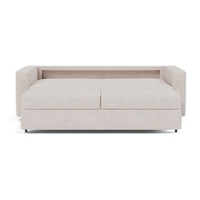 Load image into Gallery viewer, Innovation Living Neah King Sleeper Sofa Standard Arms - Weda Sand - 03-bed-front