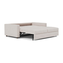 Load image into Gallery viewer, Innovation Living Neah King Sleeper Sofa Standard Arms - Weda Sand - 04-bed-3-4